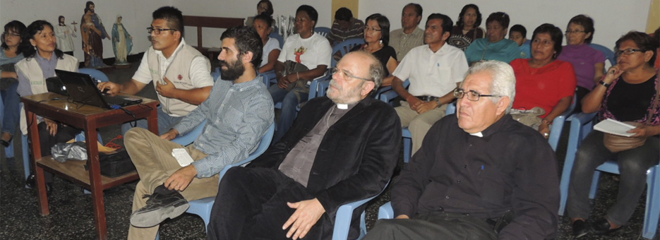Obispo del Callao estuvo presente en reunión de las Cáritas Parroquiales